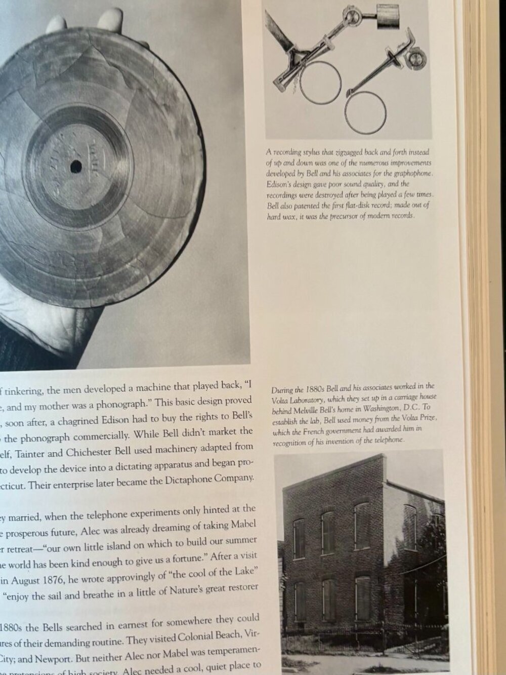 *Pristine* Alexander Graham Bell Illustrated Biography – Hardcover Book - Picture 8 of 10